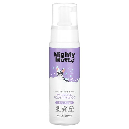 Mighty Mutt, шампунь-пенка без воды, для собак, весенний луг, 237 мл (8 жидк. унций)