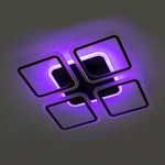 Citilux Марсель Смарт CL232A145E RGB Умная люстра Чёрная