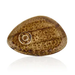 Блюдце 25*17 см чайное для чашки арт. 81229383 Cowry Yellow By Bone Innovation [1]