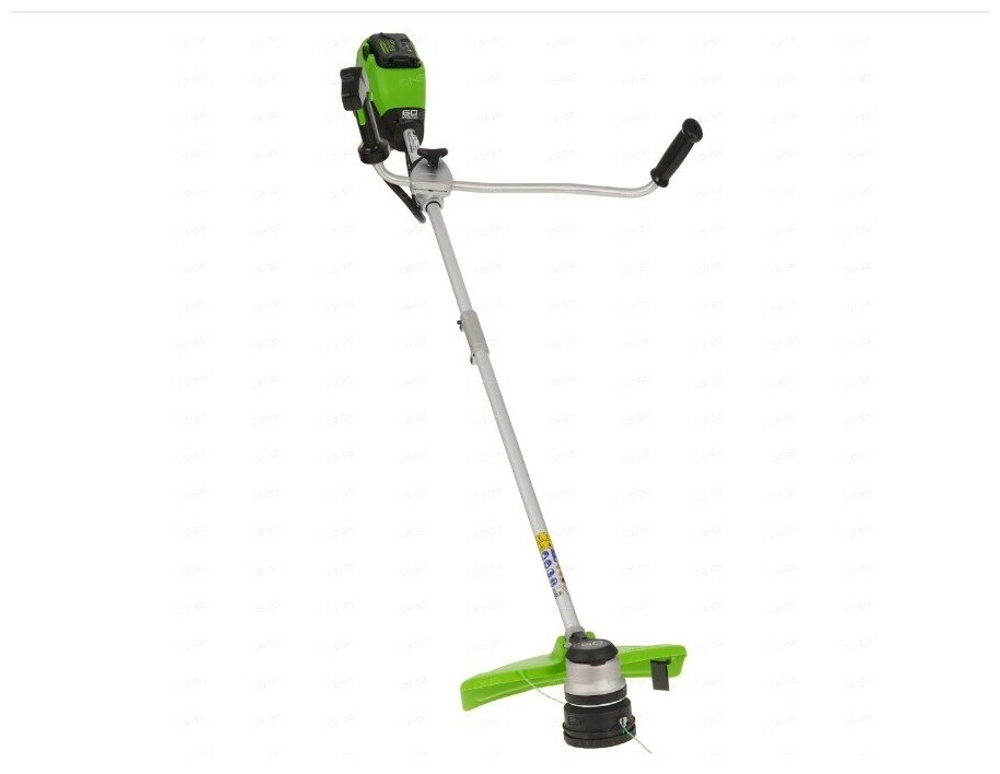 Триммер аккумуляторный GREENWORKS GD60BCB 60В,40см,б/щ, с велосипедной ручкой,без АКБ и ЗУ (2108407)