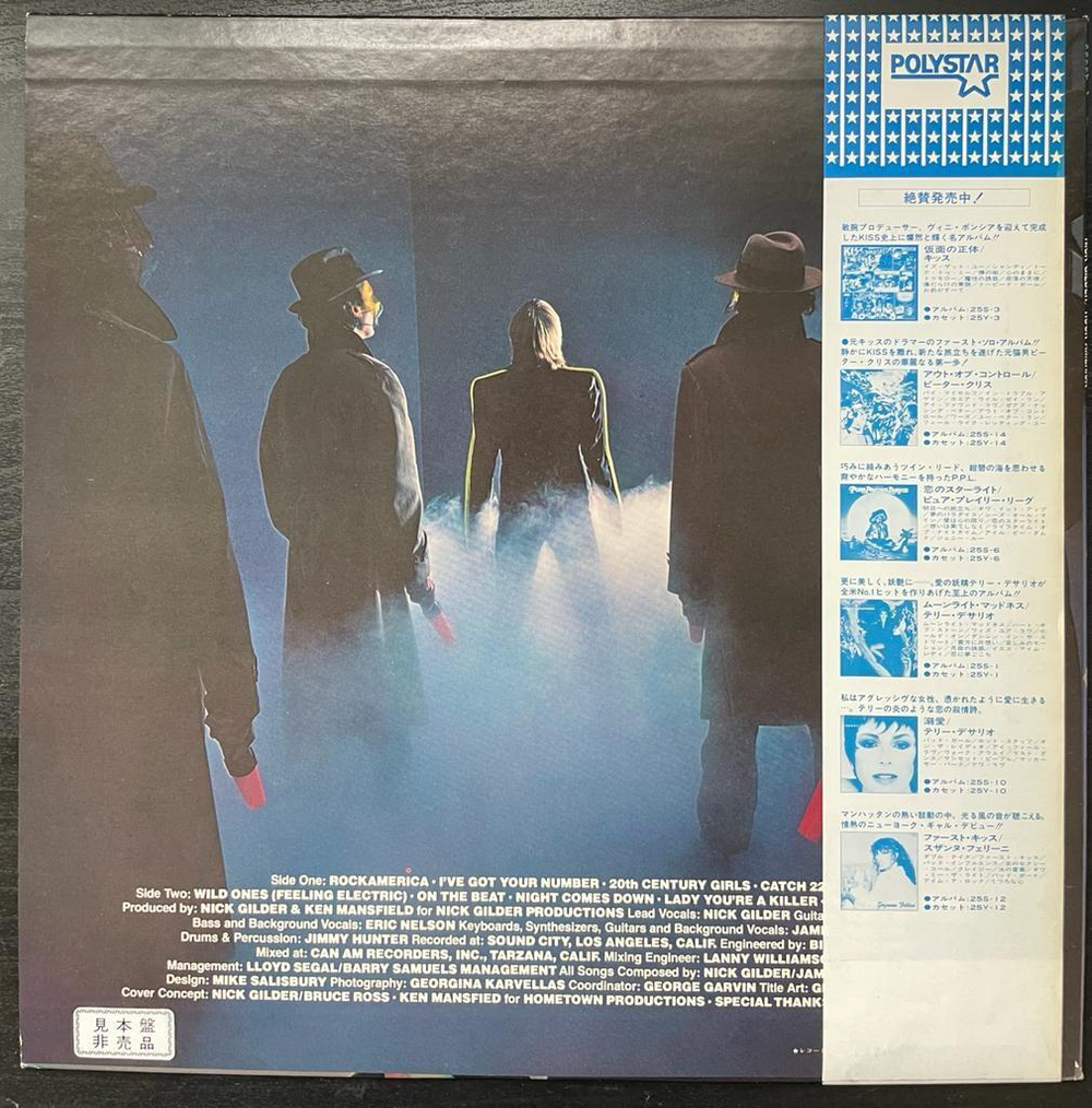 Nick Gilder- Rock America (Япония 1980г.)