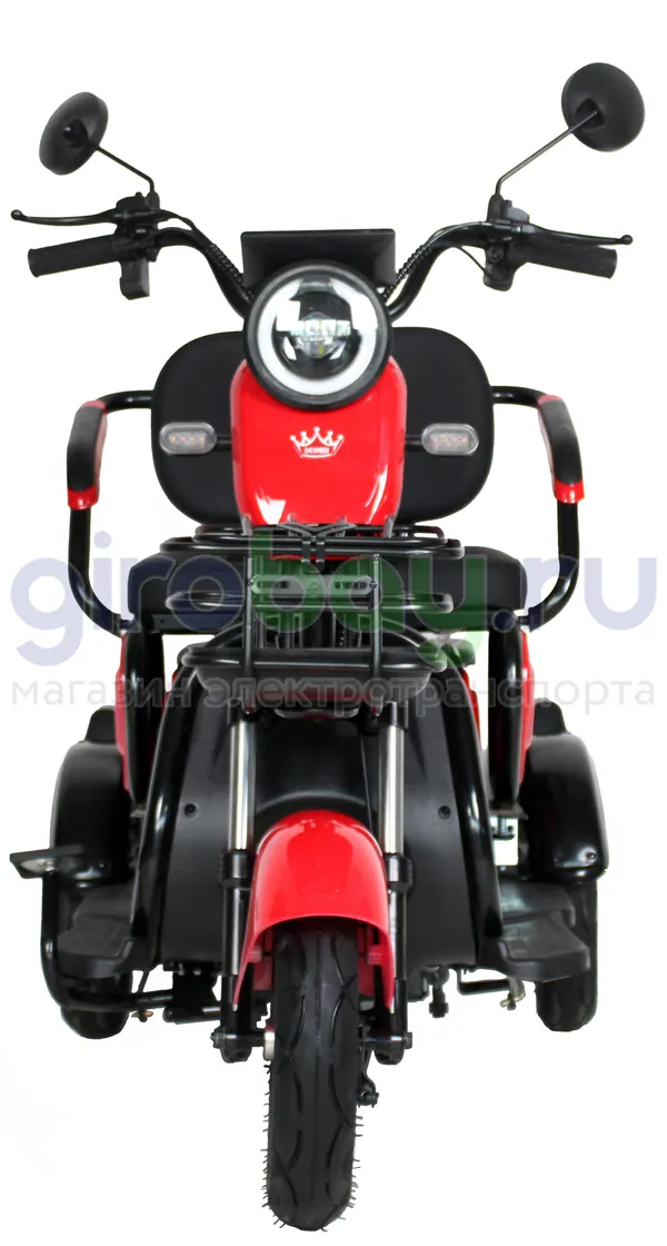 Электроскутер IKINGI SIBTRIKE 1000W (60V/25Ah) - Красный фото №9