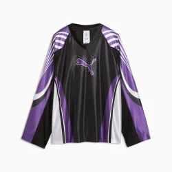 Лонгслив женский PUMA STREET GLAM Oversized Bedazzled Jersey