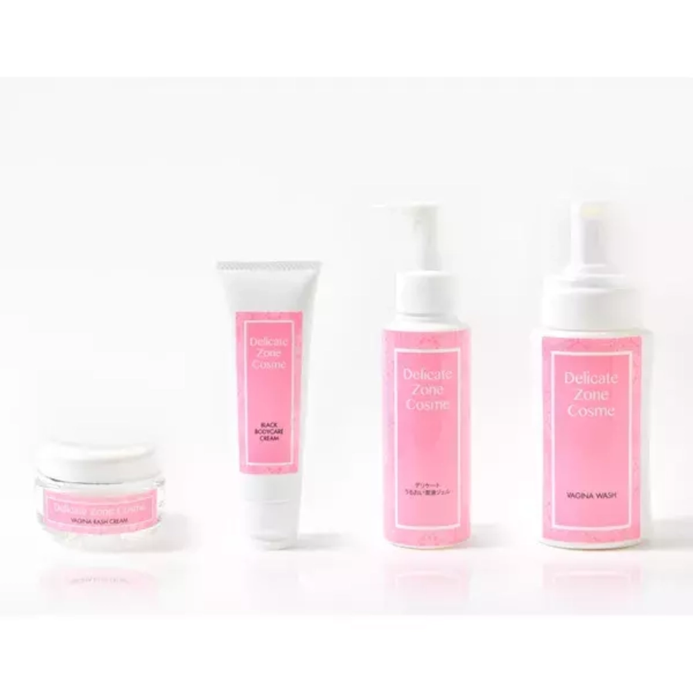 Hanako Отбеливающий крем для деликатных зон Ханако -  Delicate Zone Cosme Black Body Care Cream, 50 г