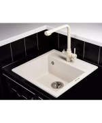 Кухонный смеситель Kuppersberg Geo KG2385CR WHITE фото 2