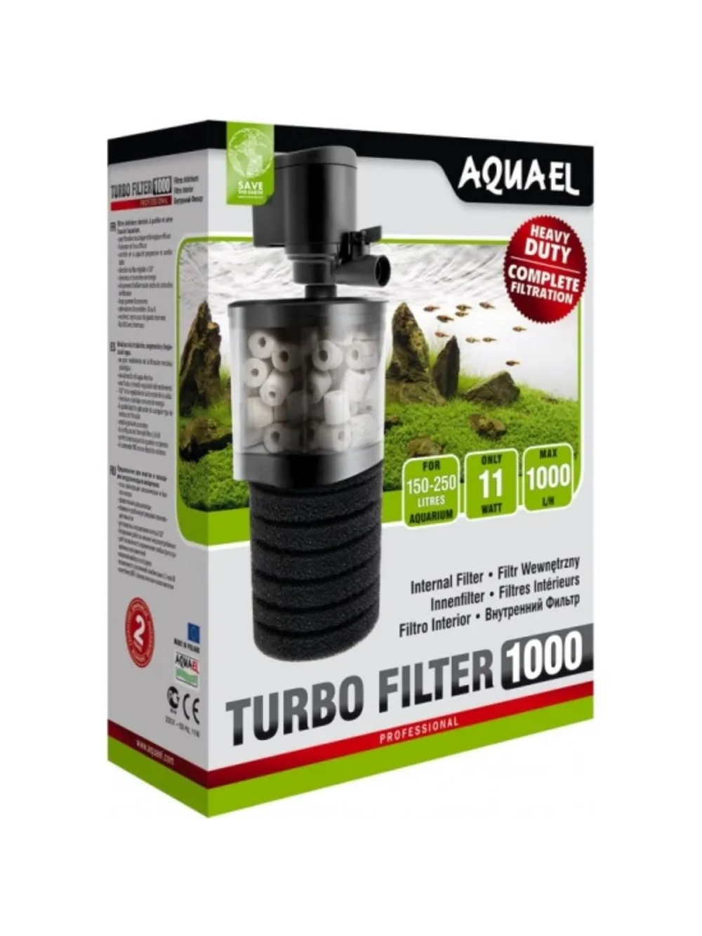 Фильтр внутренний Turbo Filter 1000, 1000л/ч