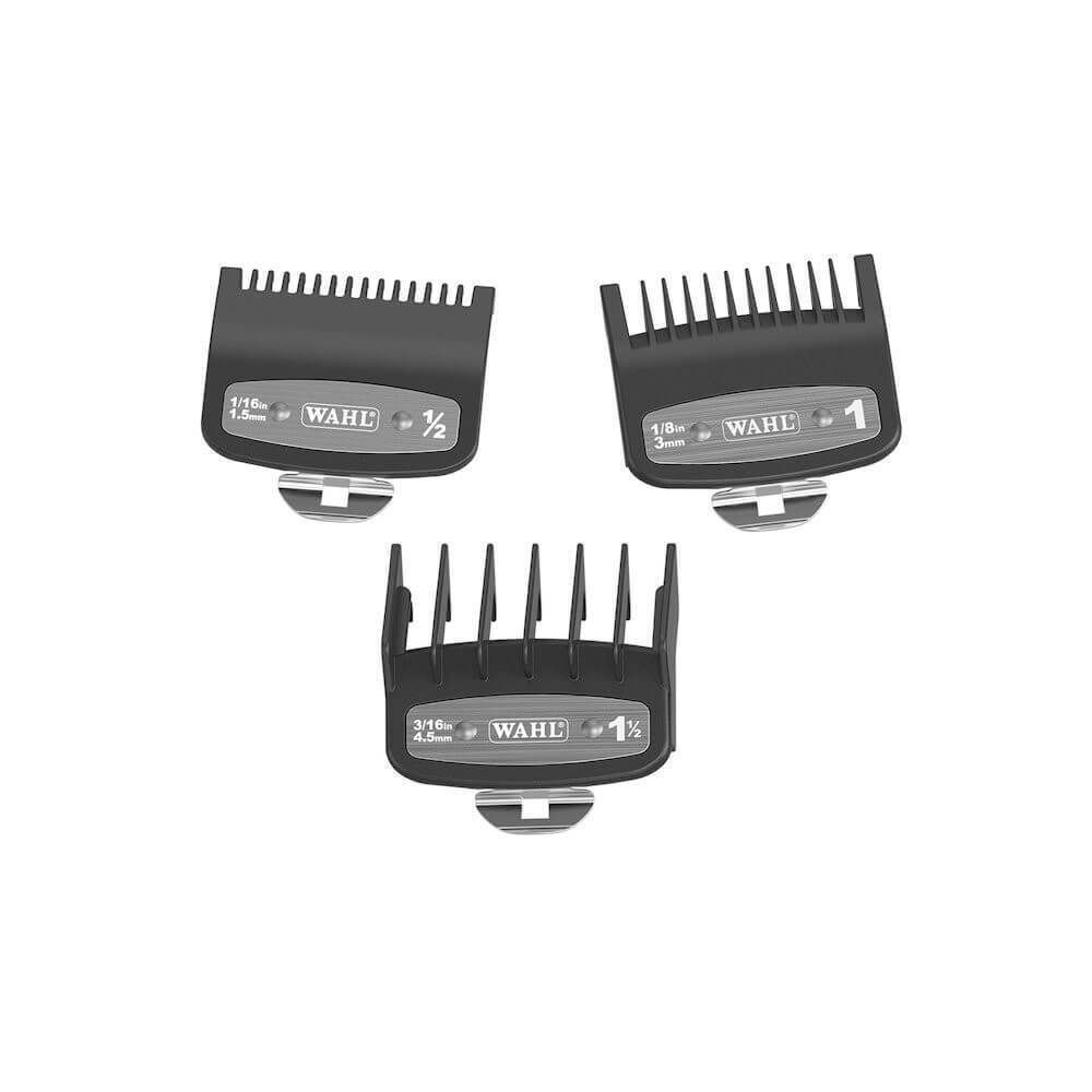 Набор насадок Wahl Premium 1,5; 3; 4,5 мм для машинок серии Taper (3354-5001) - 2