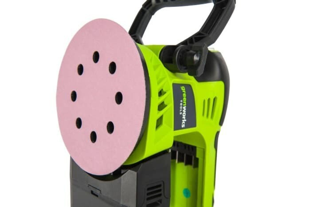 Шлифмашина Эксцентриковая Greenworks аккумуляторная G24ROS 24V без АКБ и ЗУ