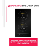 Варочная панель индукционная SIMFER H30I72S001