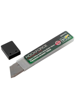 Набор лезвий сменных 18мм, 10пр., в пластиковом футляре RockForce##Rock FORCE RF-5055P4-P18