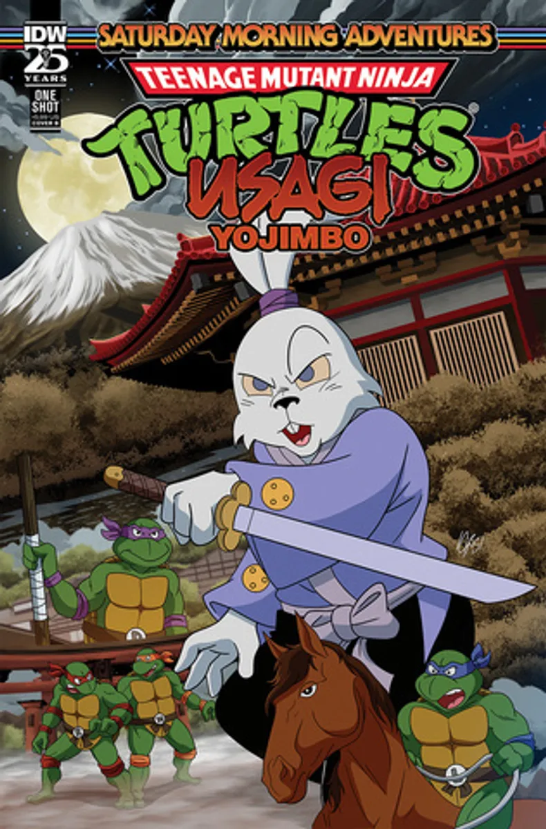 Teenage Mutant Ninja Turtles Usagi Yojimbo Saturday Morning Adventures #1 (Cover B)