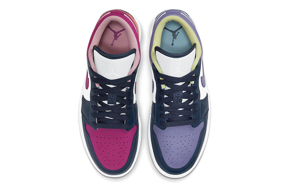Air Jordan 1 Low Se 'Mismatched Purple Magenta' Women's