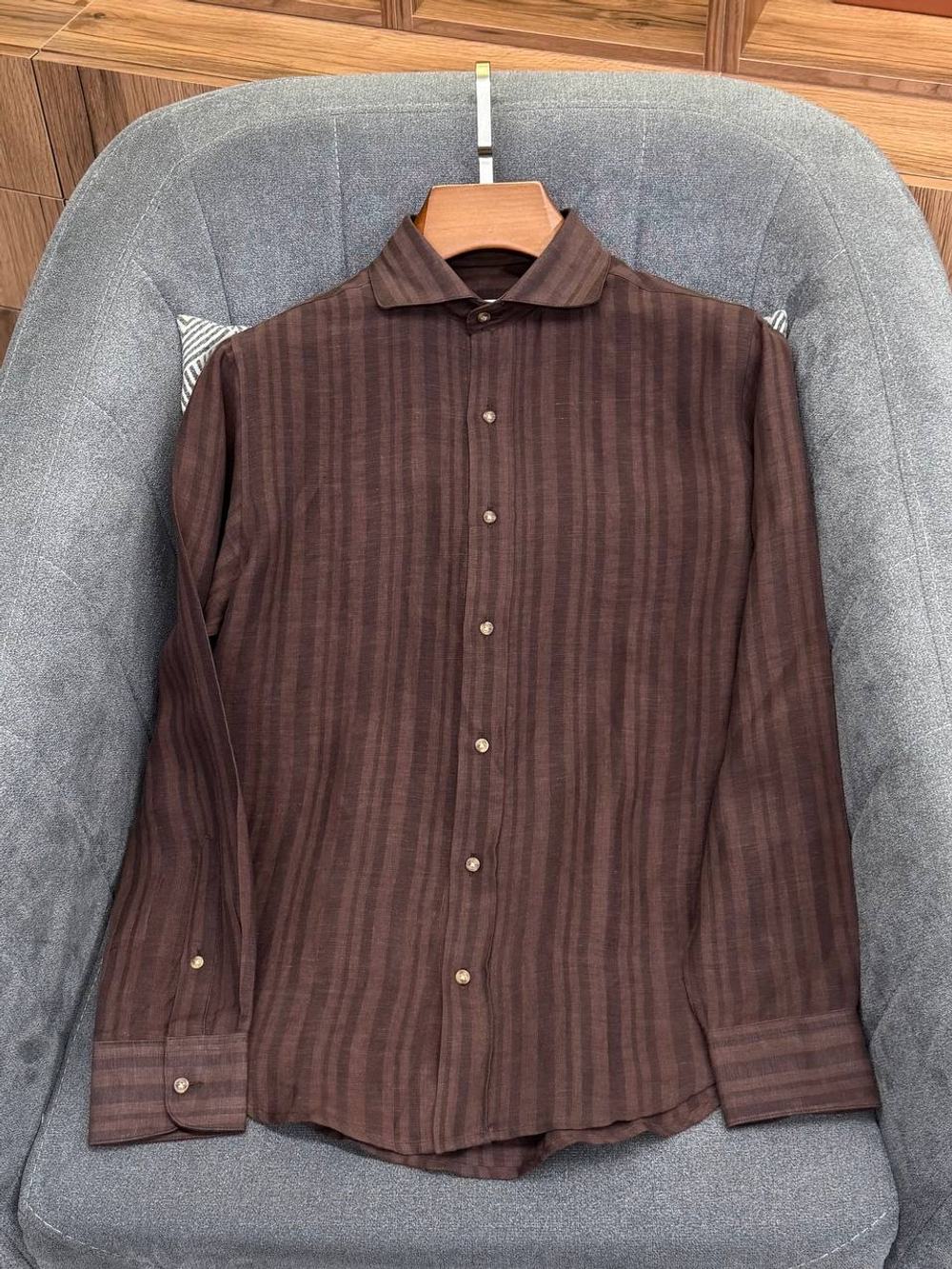 Льняная рубашка Kiton