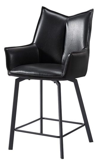 Полубарный стул Tribeca Black