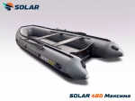 Лодка надувная моторная solar-480 к