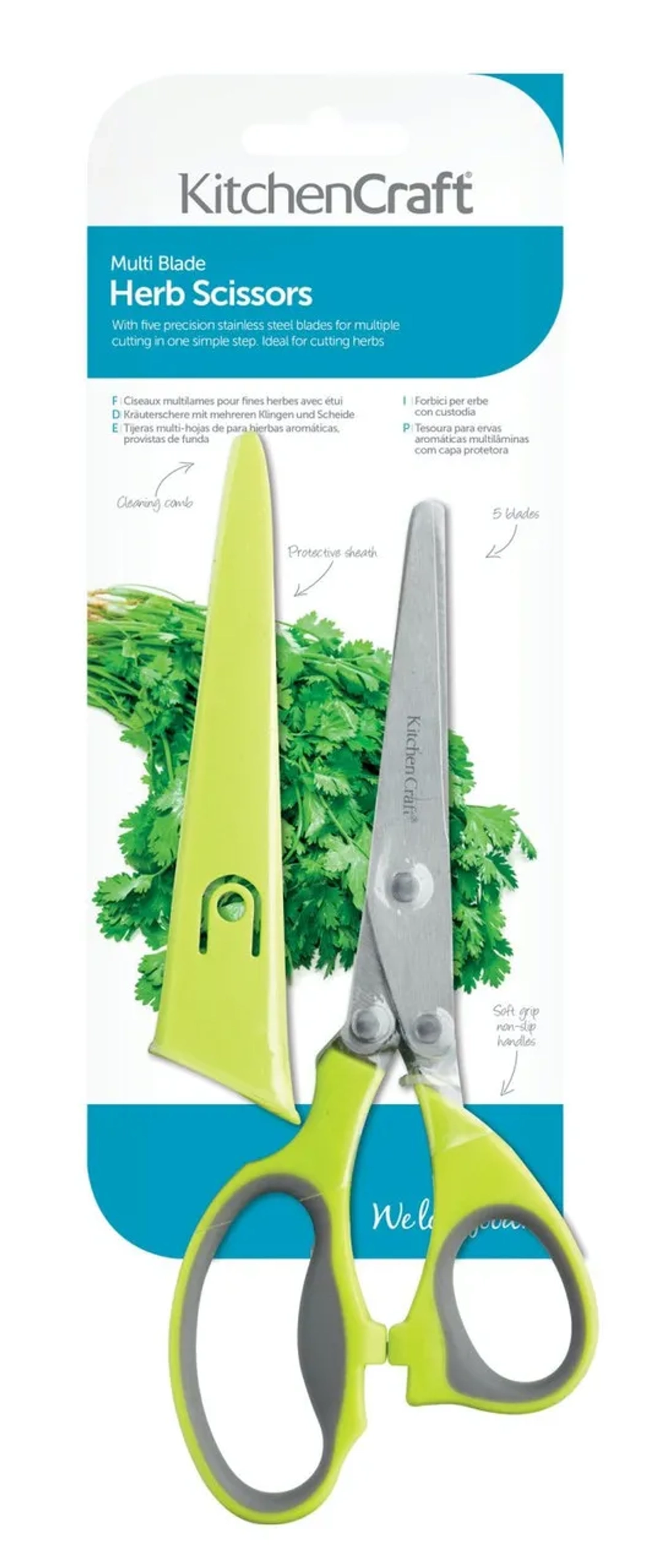 Kitchen Craft Ножницы для травы 19 см EAN 5028250425607