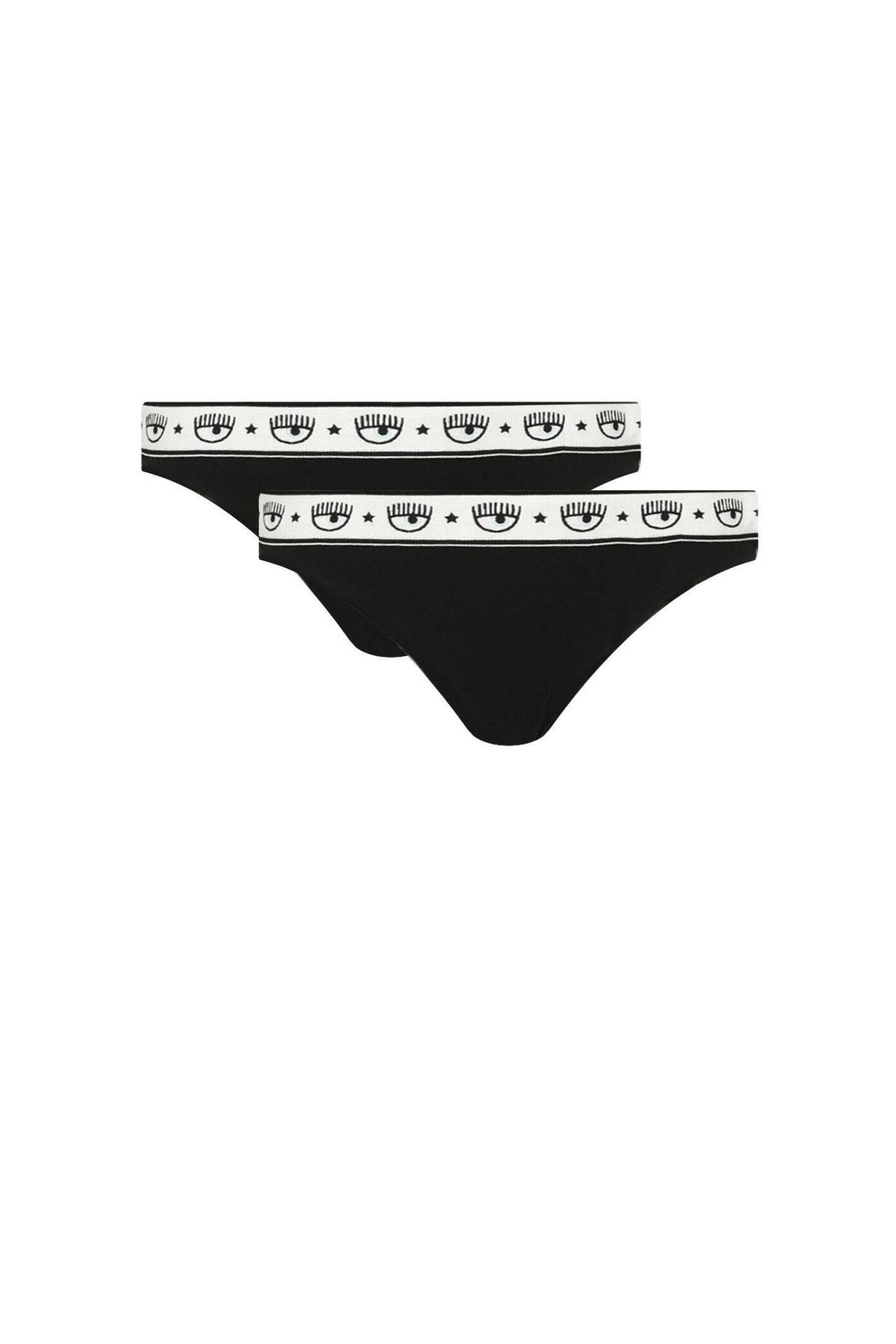 трусики 2 пары Chiara Ferragni - черный(4702 3224)