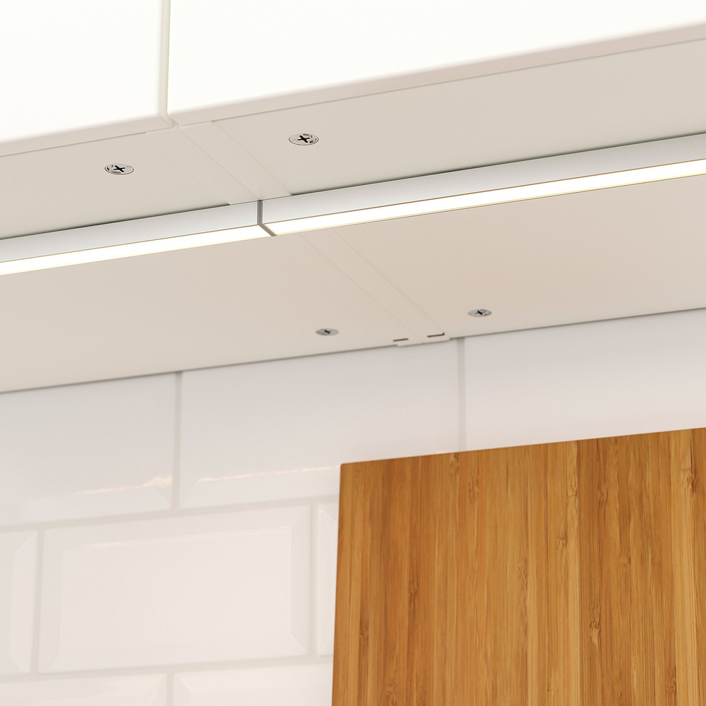 IKEA MITTLED  (ИКЕА МИТТЛЕД)  -  Светодиодная подсветка для кухни - диммируемая, белый 40 см
