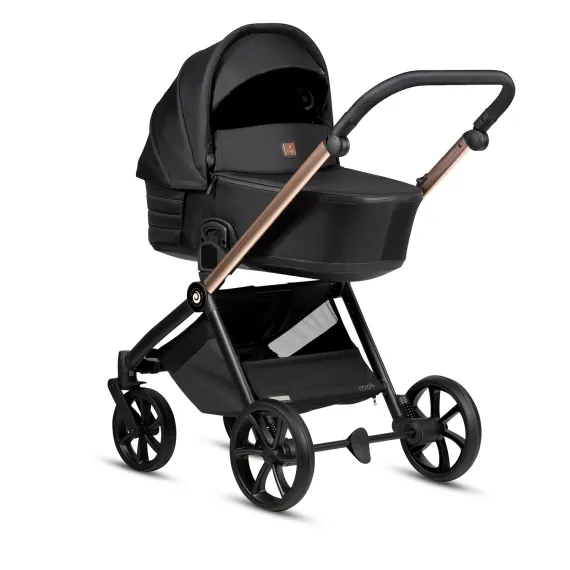 Коляска 2 в 1 Tutis Mio 3+ Black Edition Rose Gold