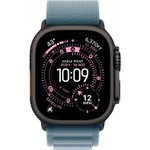 Умные часы Apple Watch Ultra 3, 49 мм, Black Titanium Light Blue Alpine Loop S