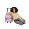 Çanta \ Bag \ Рюкзак  Smiggle Trolley Backpack With Light-Up Wheels – Hello Kitty