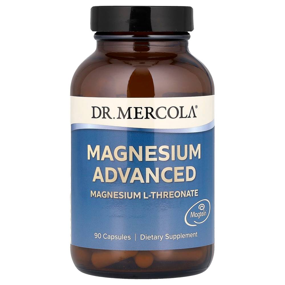 Dr. Mercola, улучшенная добавка с магнием, 90 капсул