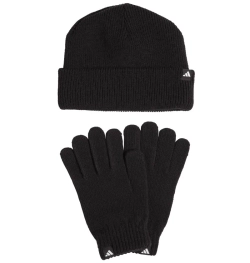 Перчатки спортивные Czapka Adidas Glove Beanie Pack - black/white