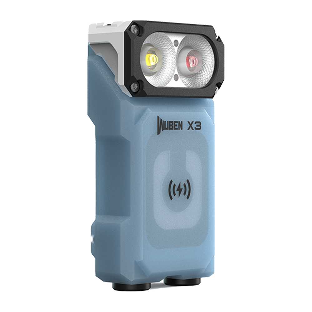 Светодиодный фонарь Wuben X3 Blue Pro