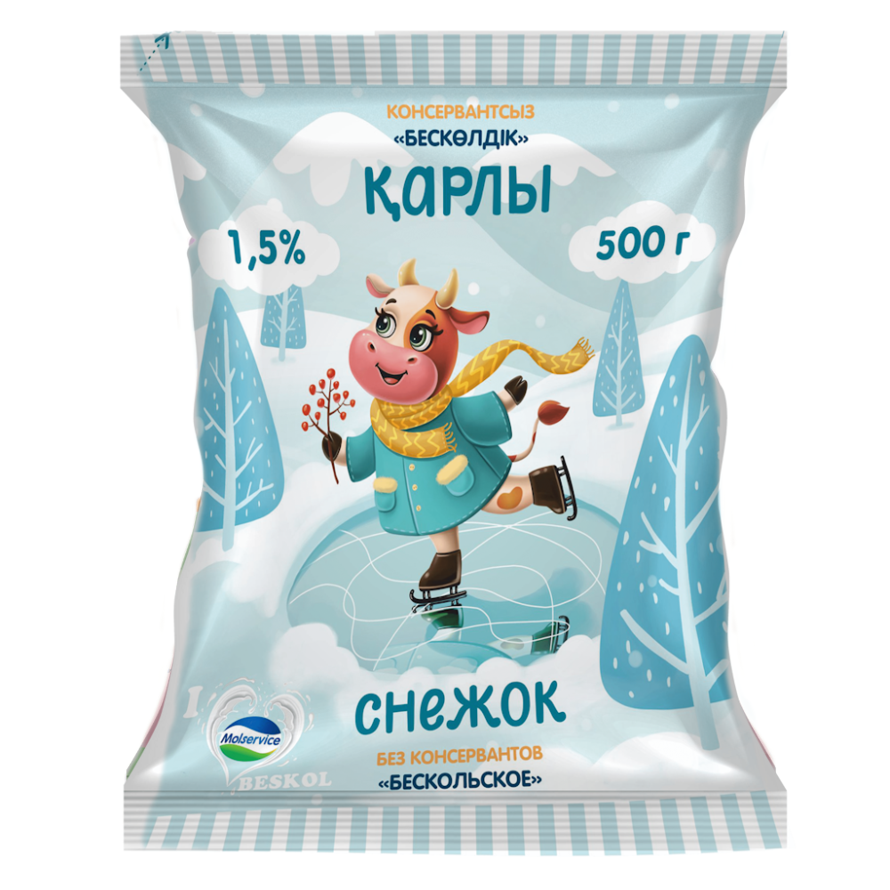 Снежок Molservice 1.5% 0.5л