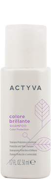 Actyva Шампунь для защиты цвета и блеска окрашенных волос Colore Brillante Shampoo, 50ml