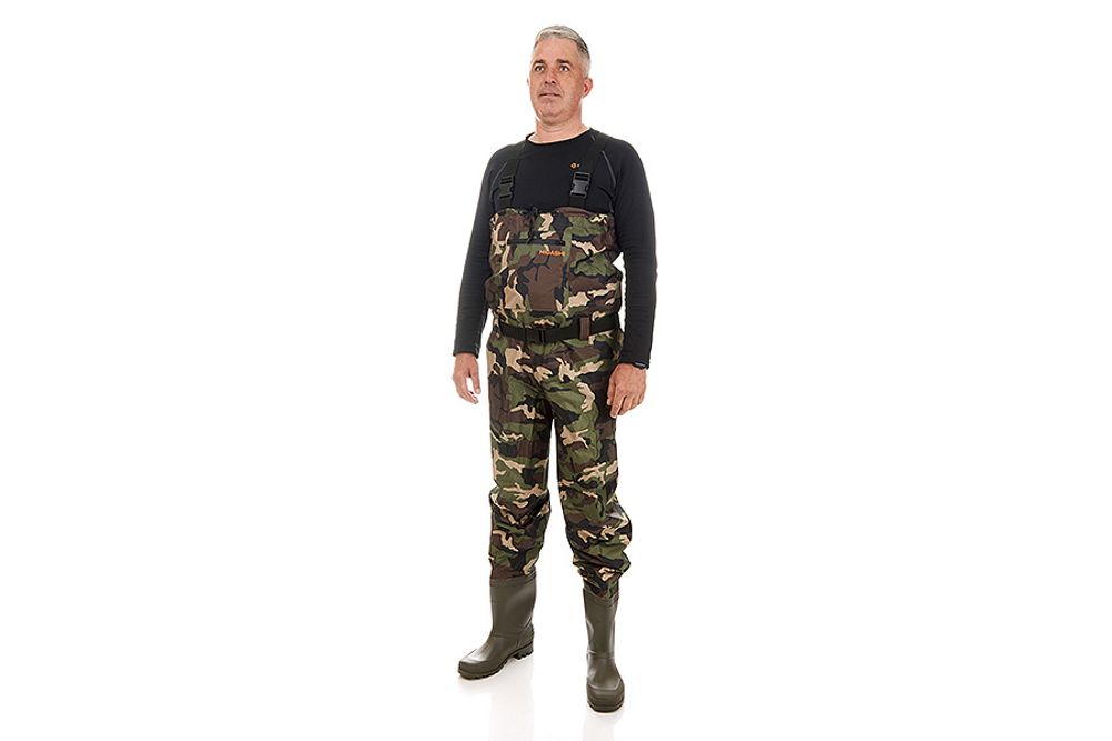 Вейдерсы HIGASHI Waterskin Camo pvc w/boot XL