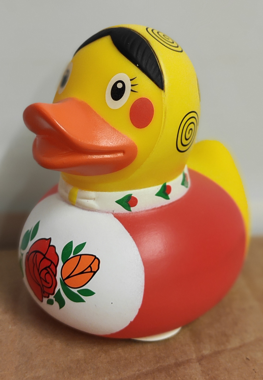 Игрушка резиновая уточка Матрешка