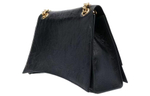 Balenciaga Women"s Crush Medium Chain Bag Black