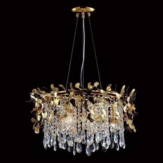 Подвесной светильник Romeo ROMEO SP6 GOLD D600 Crystal Lux