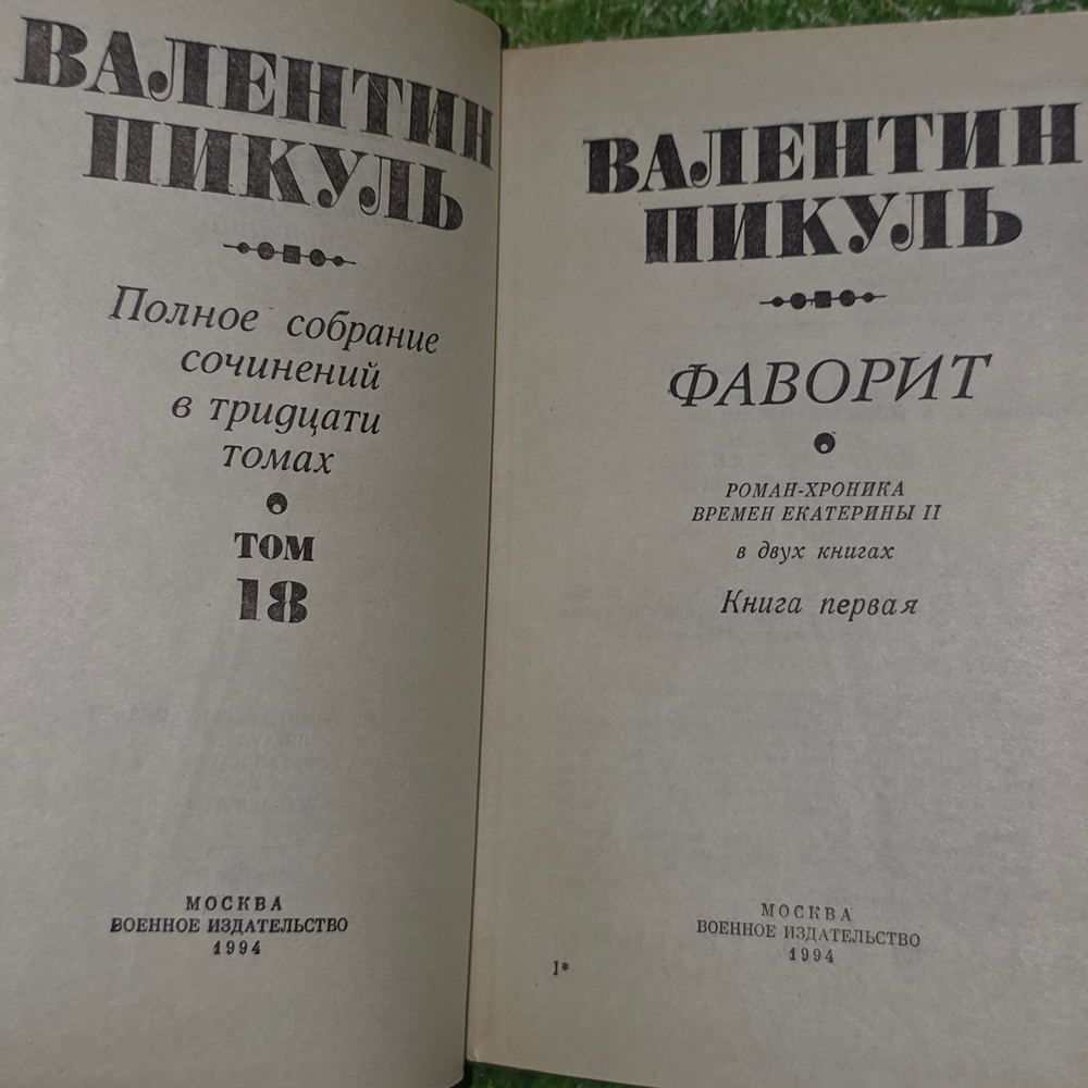 книга "Фаворит" том 18