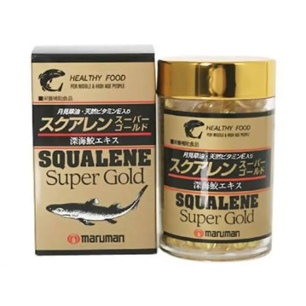 MARUMAN Squalene Super Gold | Сквален | 300 капс.