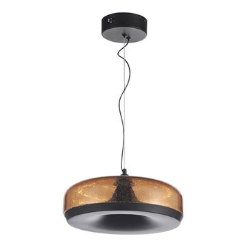 Светильник подвесной LED 42W 3000K SL6014.603.01 чёрный/коричневый Ripple ST-Luce