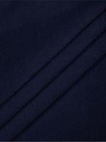Флис 1-сторонний 130 г/м², 150 см / 2 метра, TBY-0085-058.130.2, цв.S058 тем.синий