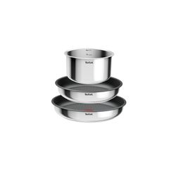 Набор посуды Tefal из нержавеющей стали Ingenio Cook Eat Tefal 4 предмета L881S404
