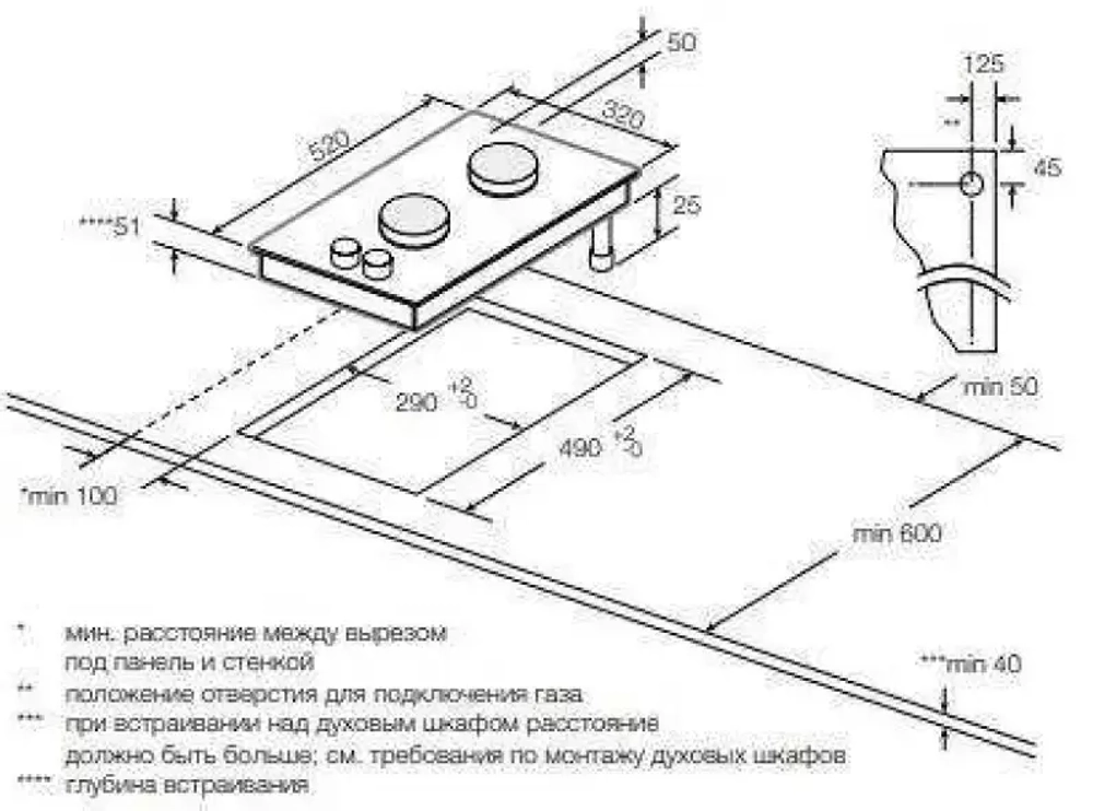 Газовая варочная поверхность Graude GS 30.1 S