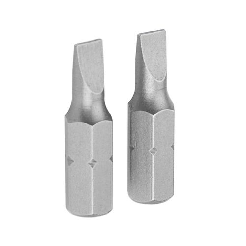 TOLSEN (TT20202) Набор вставок (бит) торцевых 1/4", Slotted, 4х0,5 мм, 25 мм, 2 предмета