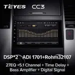 Магнитола для Toyota 200х100мм (рамка с кнопками) - Teyes CC3 дисплей 7" QLED на Android 10, Быстрая, CarPlay, 4G SIM-слот