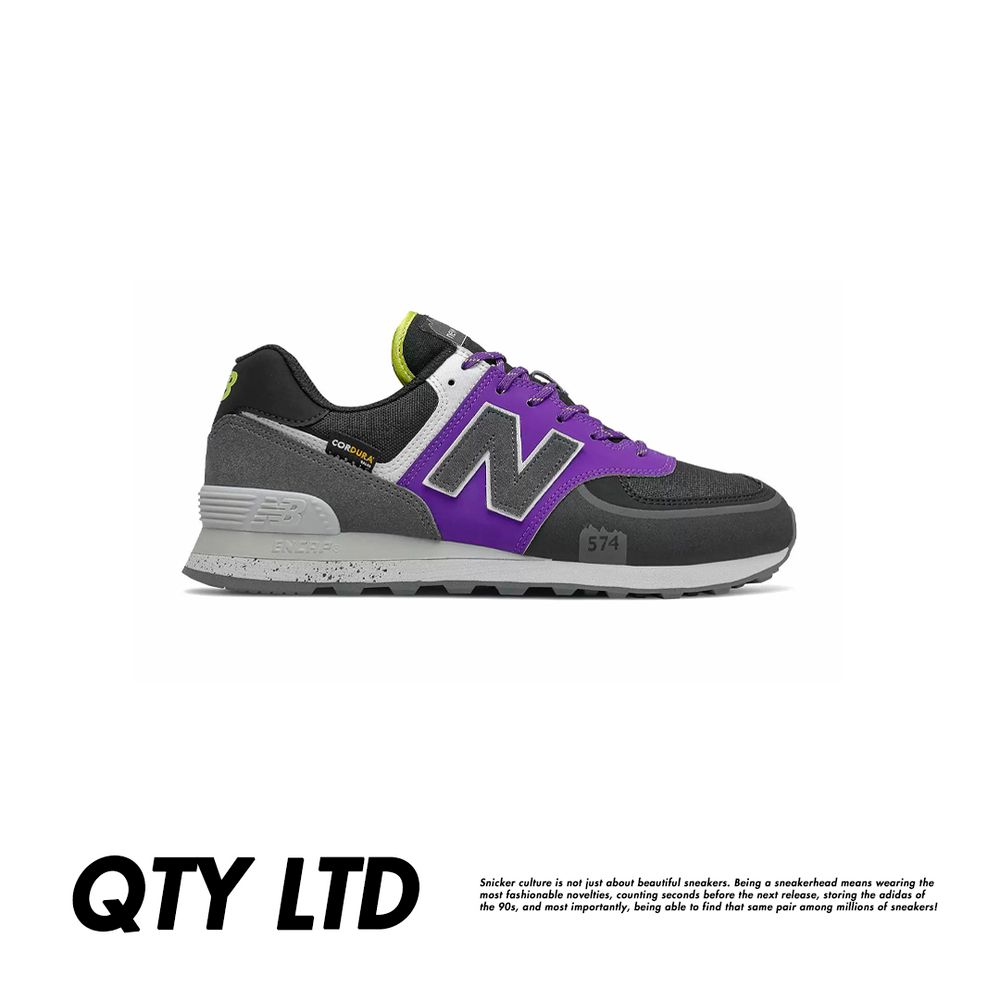 Кроссовки New Balance 574 "Black Purple"