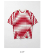 Мужская футболка relaxed fit в полоску - BERSHKA