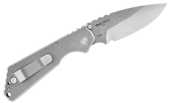 Складной нож Pro -Tech Pro-Strider PR/SA5 c клинком из стали 154CM, рукоять 416 Stainless Steel