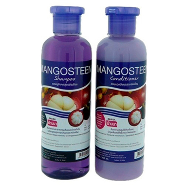 Шампунь для волос и кондиционер с мангостином Banna Mangosteen Shampoo & Conditioner, 2х360 мл