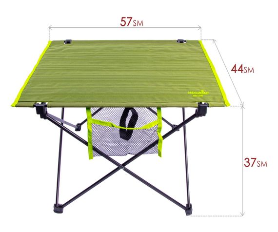 Стол складной Norfin LUOMA COMPACT NF Alu 57x45