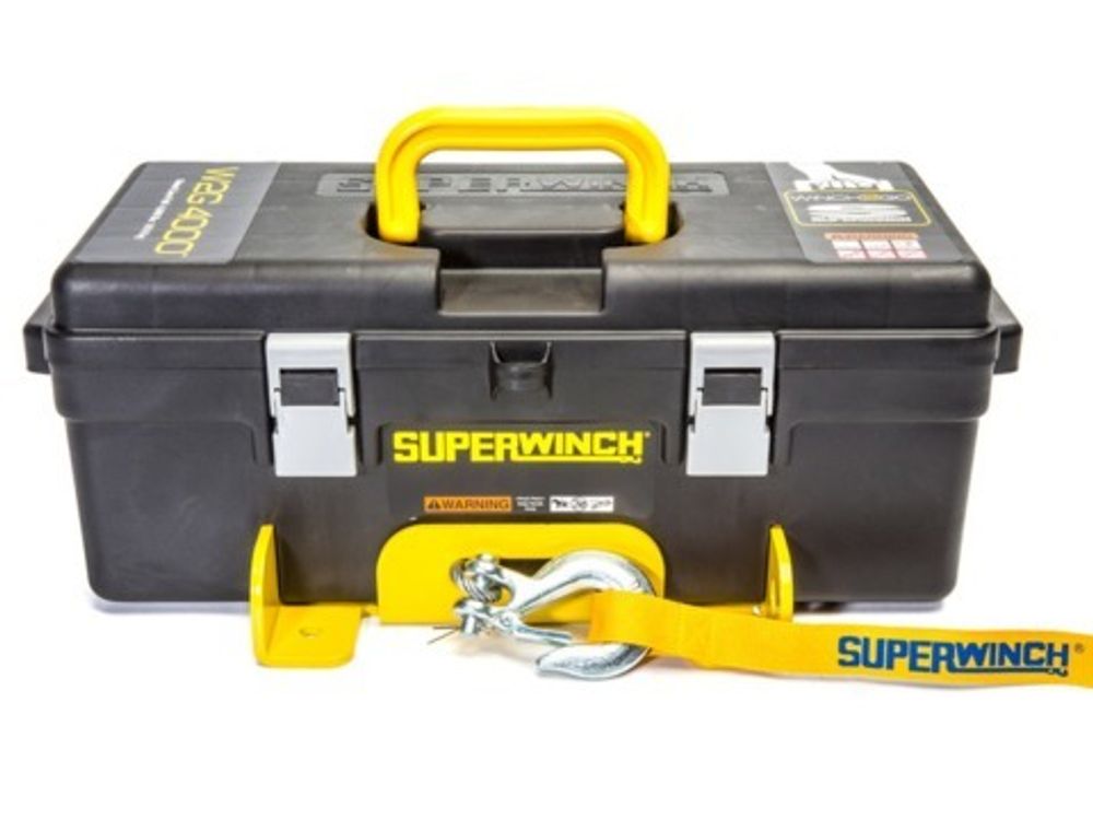 Лебедка переносная в коробке Winch2G 4000 электрическая 12В Лебедка переносная в коробке Winch2G 4000 электрическая 12В