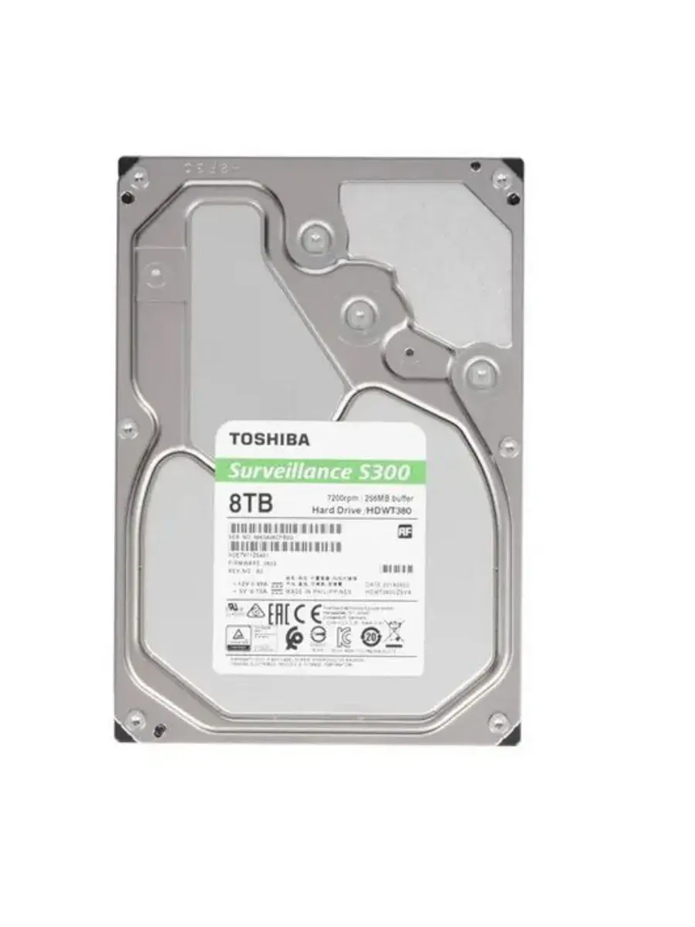 3.5" 8 ТБ Жетский диск S300 Surveillance HDWT380UZSVA