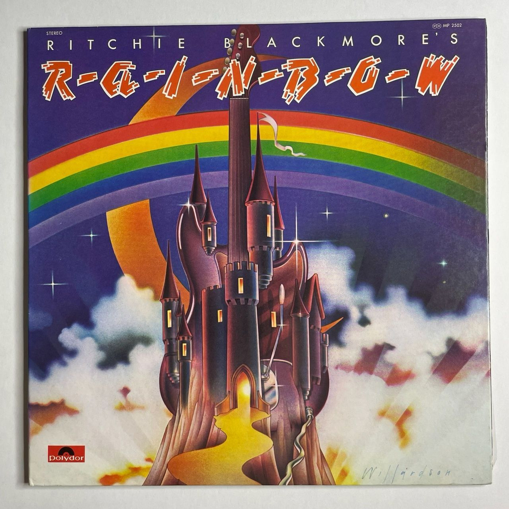 Винтажная виниловая пластинка LP Rainbow Ritchie Blackmore (Japan 1975) (No Obi) Black Sheep Of The Family